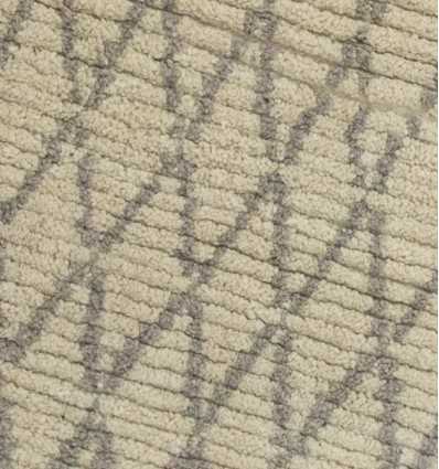 Tapis berbère naturel en pure laine Fouta Tunisia - 2