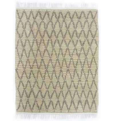 Tapis berbère naturel en pure laine