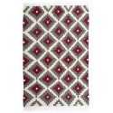 Tapis berbère en pure laine de mouton fait main Fouta Tunisia - 1