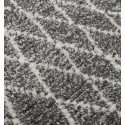 Tapis berbère en pure laine losanges sur fond écru Fouta Tunisia - 2