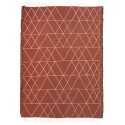 Tapis margoum couleur rouge tomette Fouta Tunisia - 1