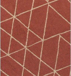 Tapis margoum couleur rouge tomette Fouta Tunisia - 1 2