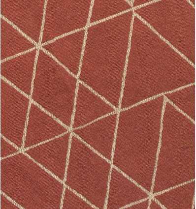 Tapis margoum couleur rouge tomette Fouta Tunisia - 2