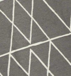 Tapis margoum gris acier Fouta Tunisia - 1 2