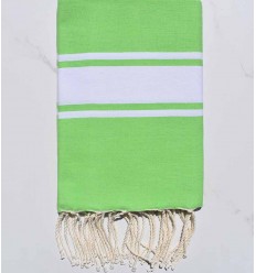 Fouta Plate vert clair Fouta Tunisia - 1