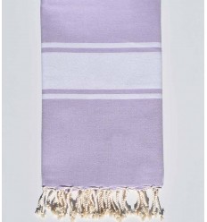 Fouta Plate violet clair Fouta Tunisia - 1