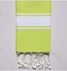 Fouta Plate vert fluo Fouta Tunisia - 1