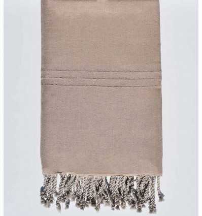 Jeté de lit couleur sépia Fouta Tunisia - 2