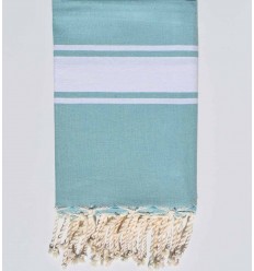 fouta plate bleu givré Fouta Tunisia - 1