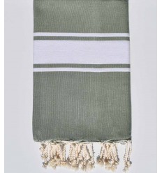 Fouta Plate vert sauge Fouta Tunisia - 1