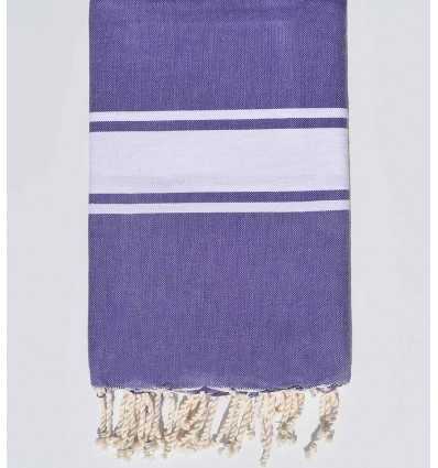 Fouta Plate violet