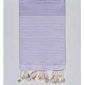 FOUTA NID D'ABEILLE Parme clair Fouta Tunisia - 1