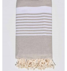 Jeté beige sable 1.90m*2m  - 1