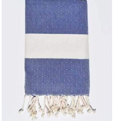 Fouta Diamant bleu Fouta Tunisia - 2