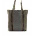 Sac Saint Tropez couleur bistre avec pompons Fouta Tunisia - 1