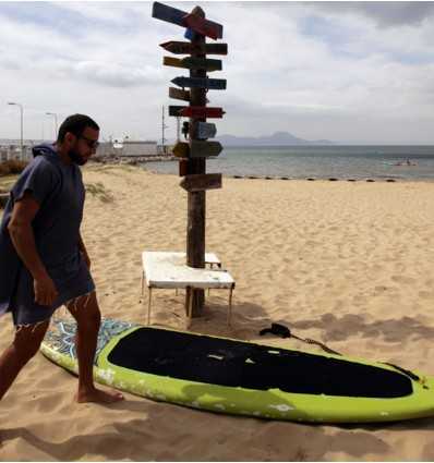 Poncho de plage bleu nuit Fouta Tunisia - 2