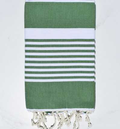 Fouta arthur vert gazon