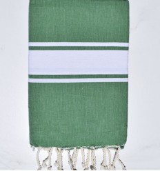 Fouta plate vert moyen Fouta Tunisia - 1