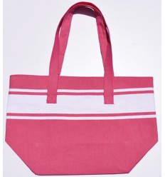Sac de plage rose Fouta Tunisia - 1