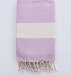 Fouta Diamant rose moyen Fouta Tunisia - 1 2