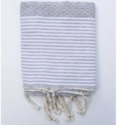 Serviette de table gris