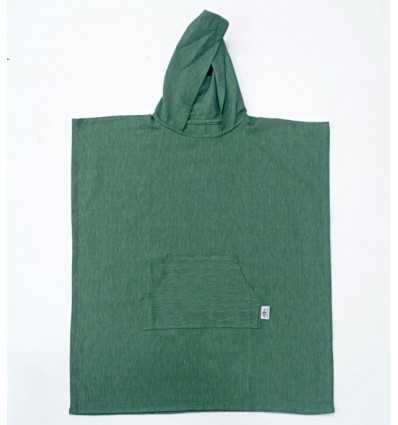 Poncho de plage vert Fouta Tunisia - 2