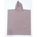 Poncho de plage rose pâle Fouta Tunisia - 1