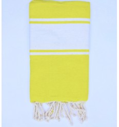 Fouta enfant jaune citon Fouta Tunisia - 1