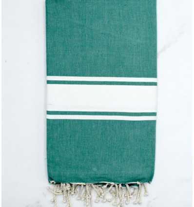 Fouta Plate vert gazon