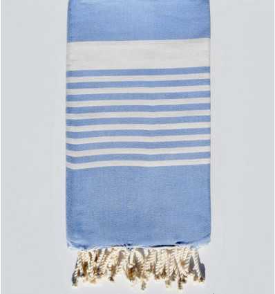 Fouta arthur bleu clair Fouta Tunisia - 1