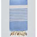 Fouta arthur bleu clair Fouta Tunisia - 1