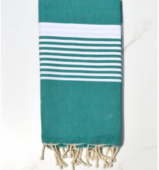 Fouta arthur vert sarcelle Fouta Tunisia - 1