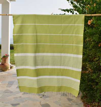 Fouta arthur couleur pistache