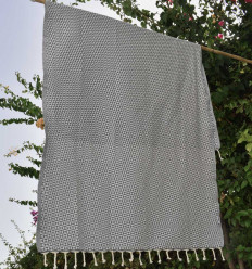 Fouta papillon gris ardoise Fouta Tunisia - 1