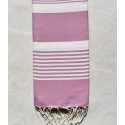 Jeté orchidée 2m/2m Fouta Tunisia - 1