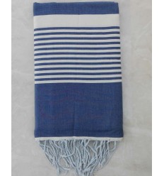 JETé bleu guède avec rayures 