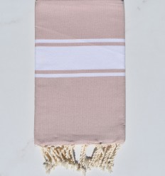 Fouta Plate  rose thé Fouta Tunisia - 1