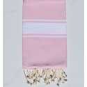 Fouta Plate rose clair Fouta Tunisia - 1