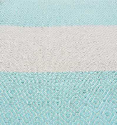 Fouta Diamant vert d'eau Fouta Tunisia - 2