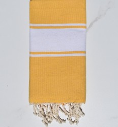 Fouta enfant plate jaune Fouta Tunisia - 1