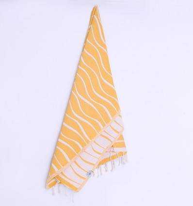 Fouta Hawaï Jaune Fouta Tunisia - 4