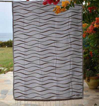 Fouta Hawaï Marron Fouta Tunisia - 2