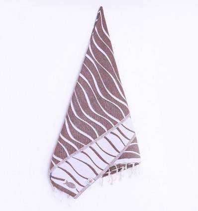 Fouta Hawaï Marron Fouta Tunisia - 4