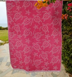 Fouta Seychelles Fuchsia Fouta Tunisia - 6 2