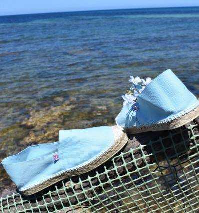 Espadrille Femme Bleu Ciel Crabster - 2