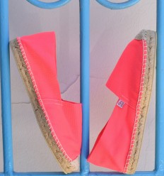 Espadrille Femme Rose Fluo Crabster - 1 2