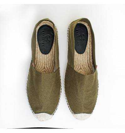 Espadrille Homme Vert Kaki Crabster - 2
