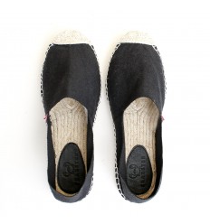 Espadrille Homme Noire Crabster - 1 2