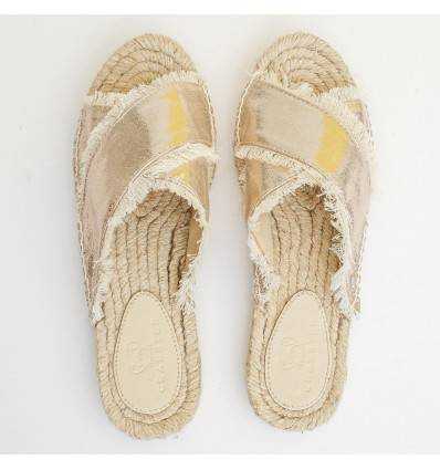 Mules Dorées Crabster - 3