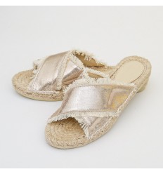 Mules Dorées Crabster - 1 2